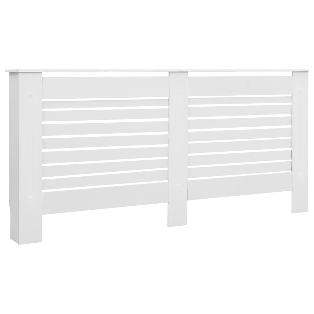 vidaXL Cache-radiateur Blanc 172x19x81,5 cm MDF