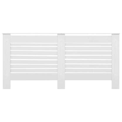 vidaXL Cache-radiateur Blanc 172x19x81,5 cm MDF