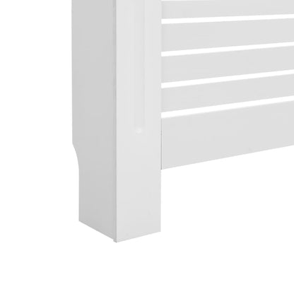 vidaXL Cache-radiateur Blanc 172x19x81,5 cm MDF