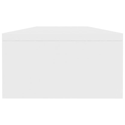 vidaXL Support de moniteur Blanc 100 x 24 x 13 cm Bois d'ingénierie