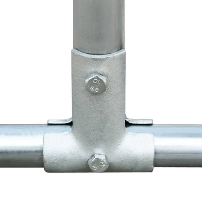 vidaXL Poulailler d'extérieur 2,75 x 8 x 1,92 m Acier galvanisé