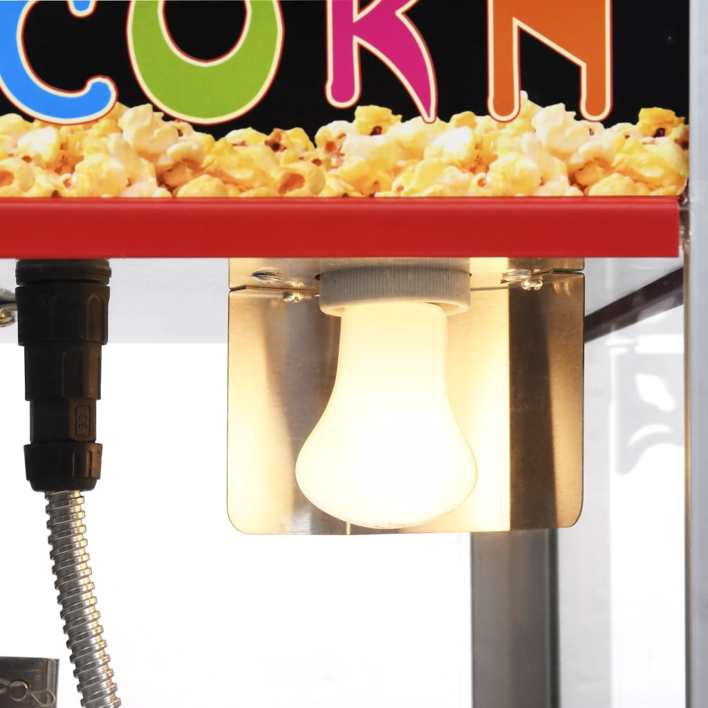 vidaXL Machine à pop-corn avec pot de cuisson en téflon 1400 W