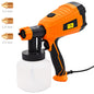 vidaXL Pistolet à peinture électrique et 3 tailles de buses 500W 800ml