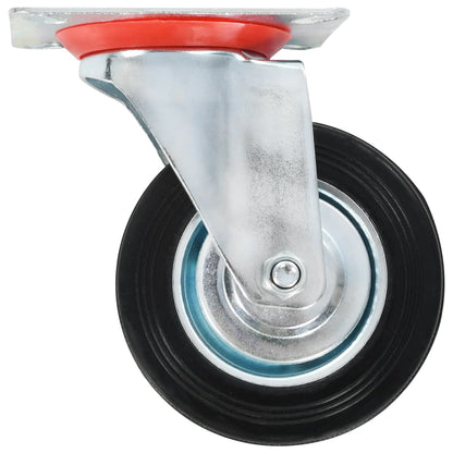 vidaXL 16 pcs Roulettes pivotantes 100 mm