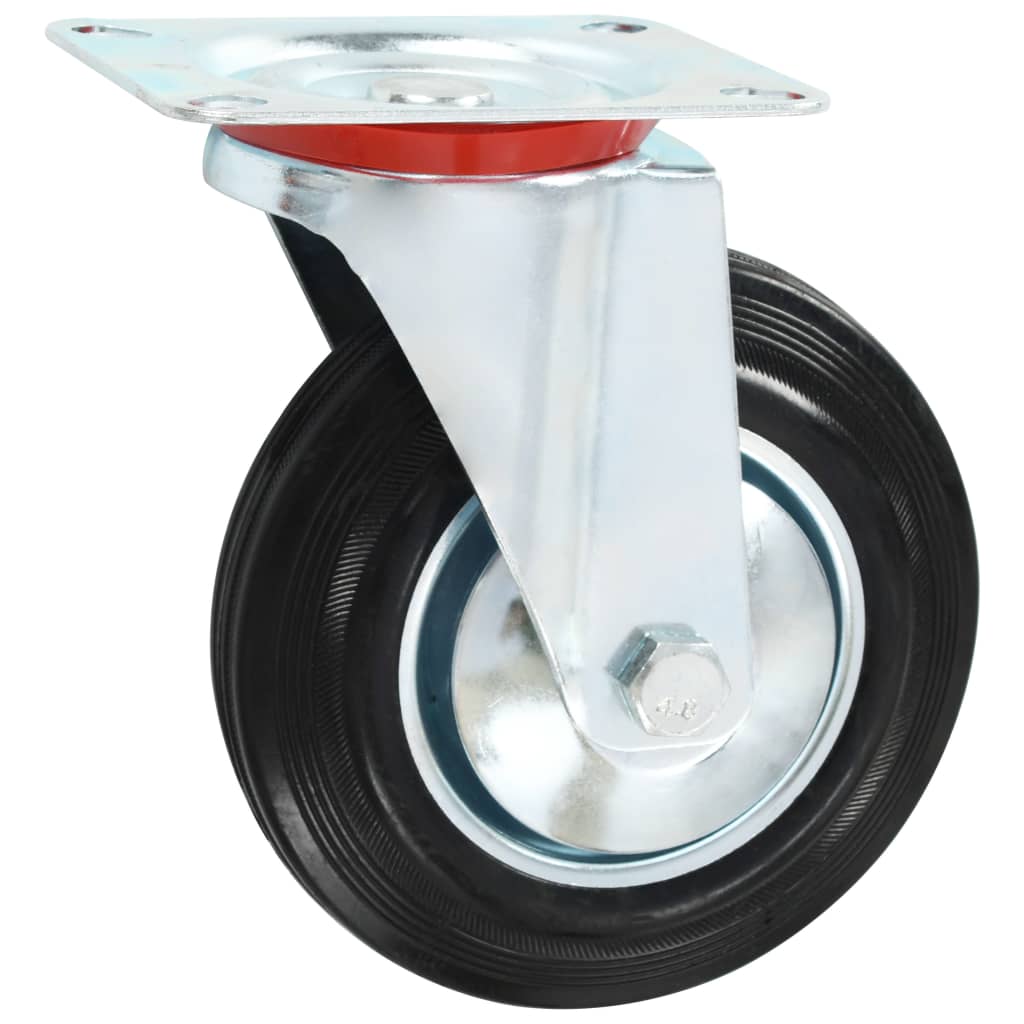 vidaXL 24 pcs Roulettes pivotantes 160 mm