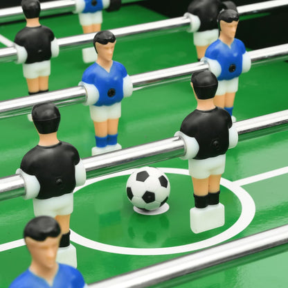 vidaXL Table de football pliante 121 x 61 x 80 cm Noir