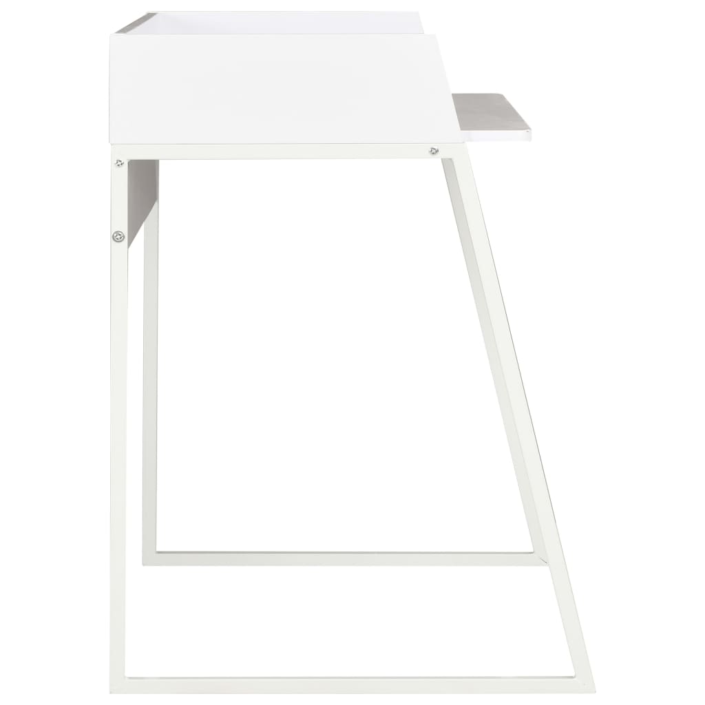 vidaXL Bureau Blanc 90 x 60 x 88 cm