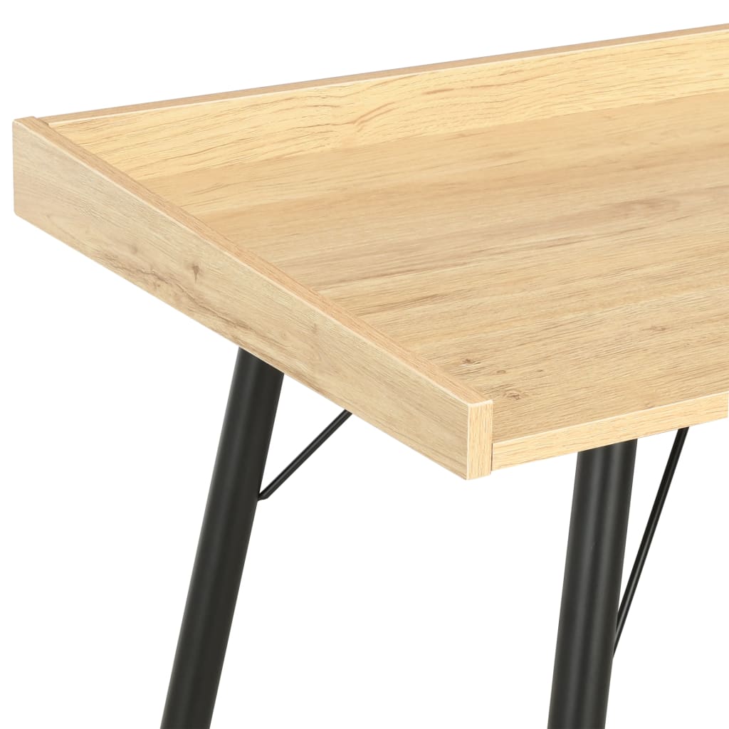 vidaXL Bureau Chêne 90x50x79 cm