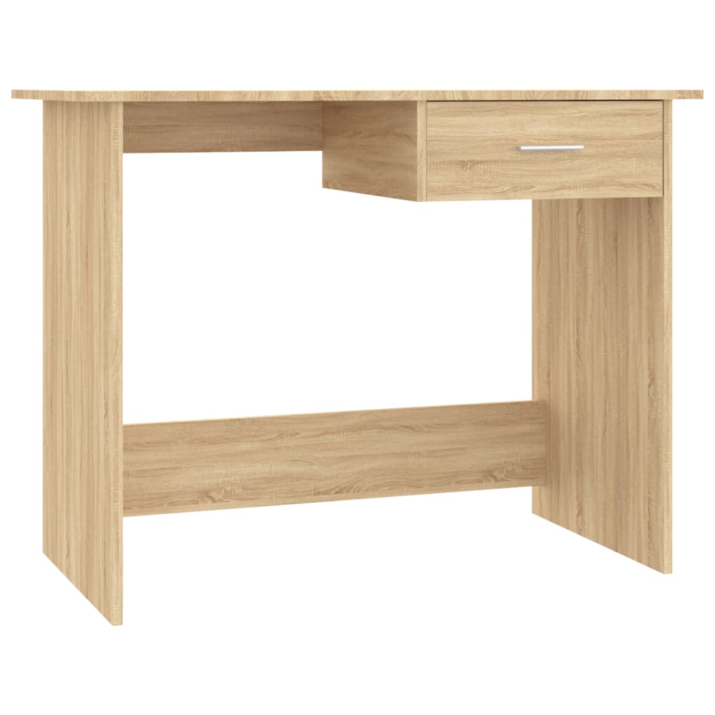 vidaXL Bureau Chêne sonoma 100 x 50 x 76 cm Aggloméré