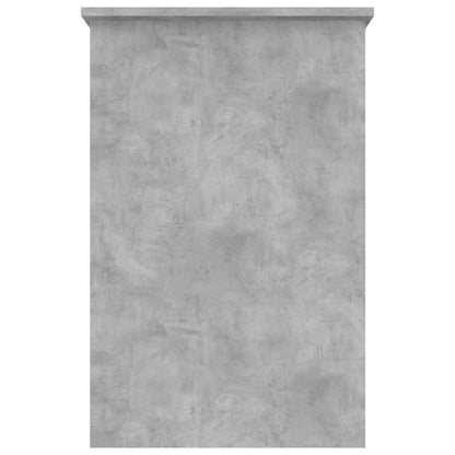 vidaXL Bureau Gris béton 100 x 50 x 76 cm Aggloméré
