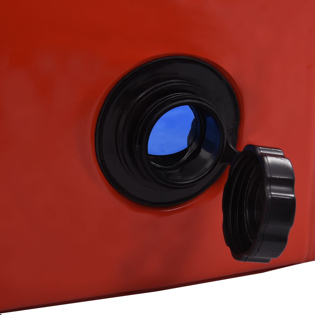 vidaXL Piscine pliable pour chiens Rouge 120x30 cm PVC