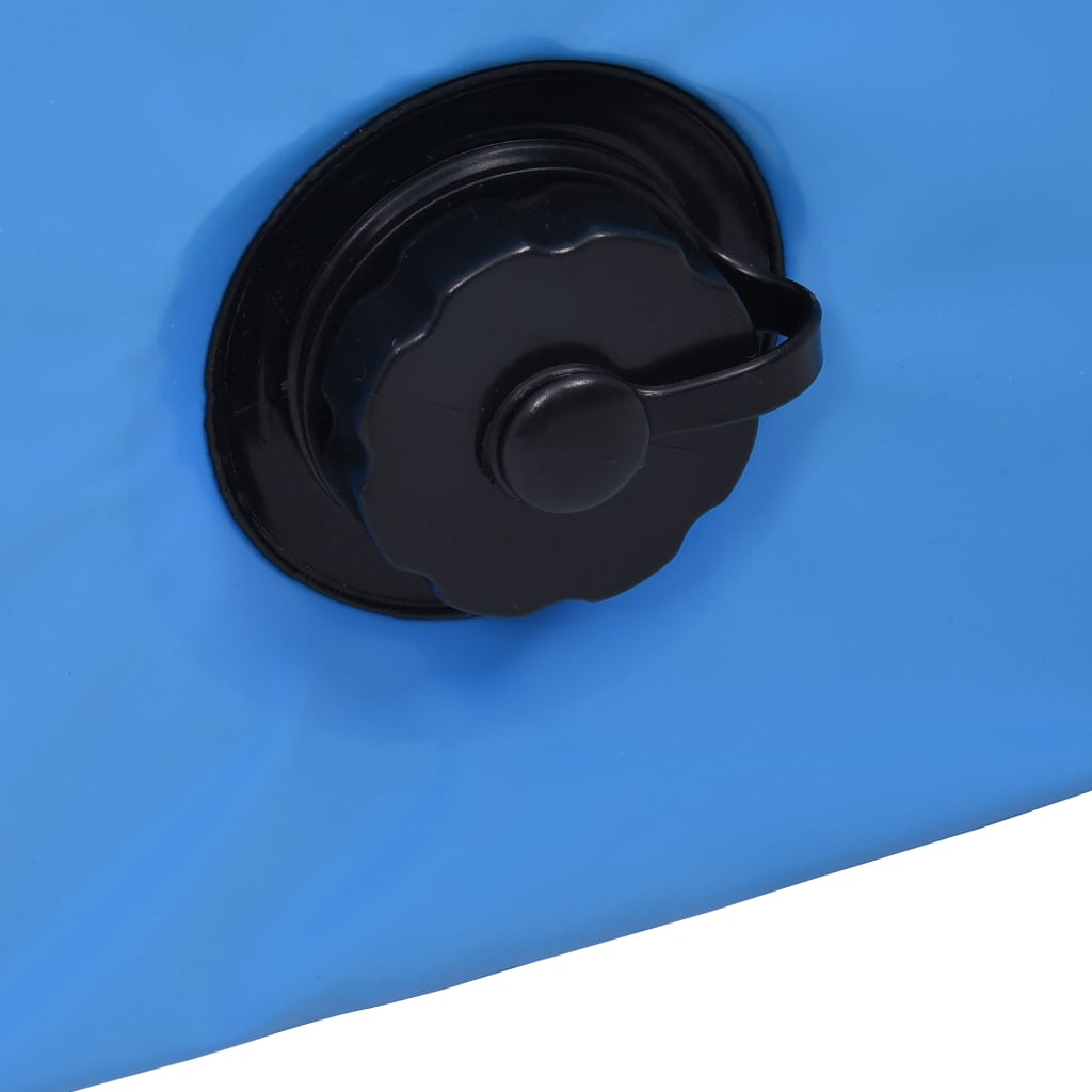 vidaXL Piscine pliable pour chiens Bleu 120x30 cm PVC