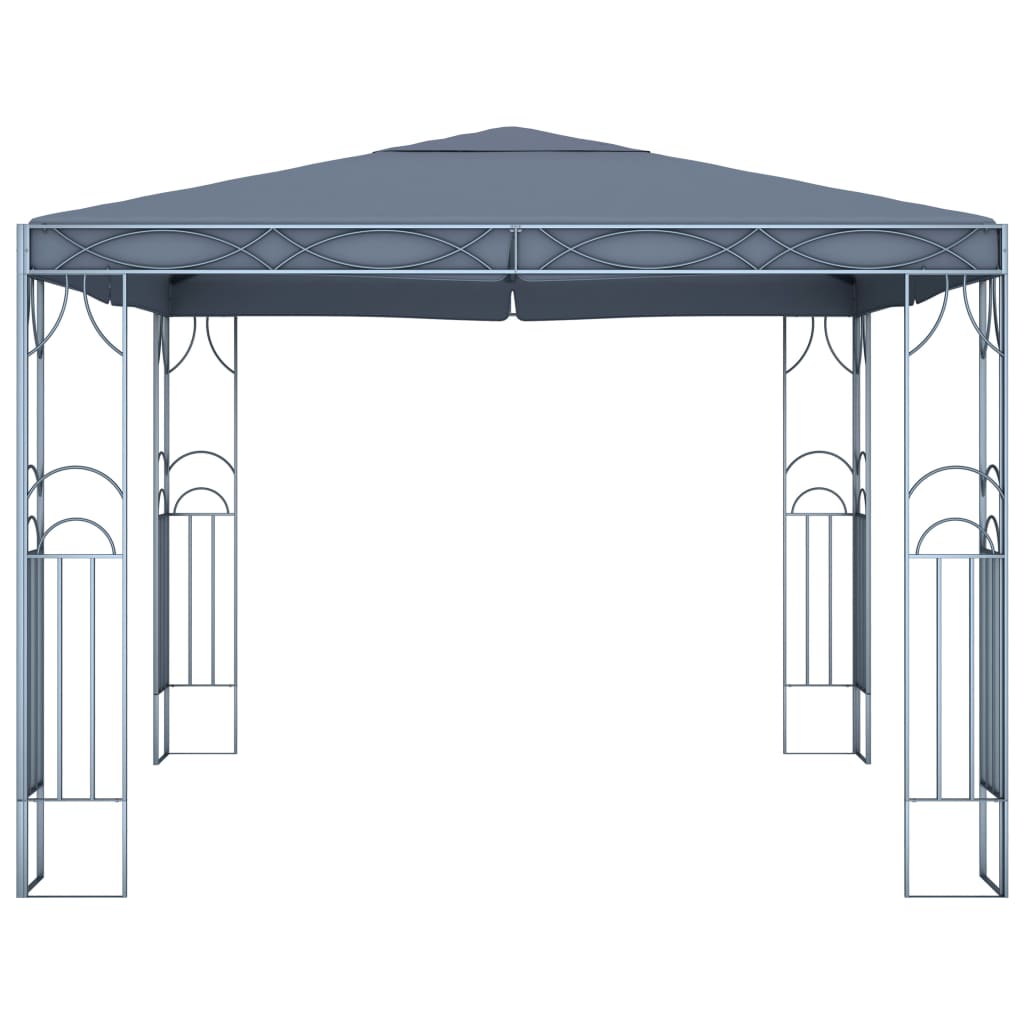 vidaXL Tonnelle 300 x 300 cm Anthracite