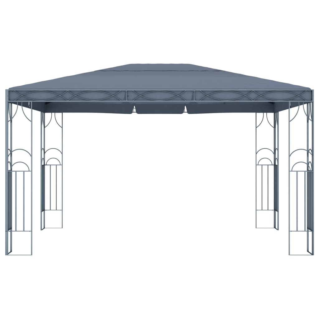 vidaXL Tonnelle 400 x 300 cm Anthracite