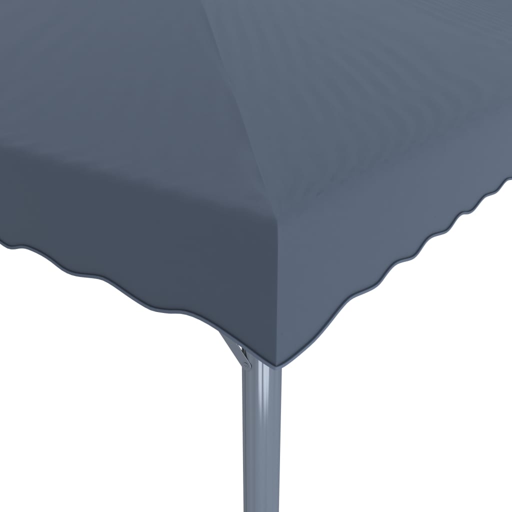 vidaXL Tonnelle 300x300 cm Anthracite Aluminium