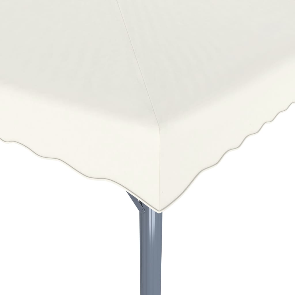 vidaXL Tonnelle 400x300 cm Crème Aluminium