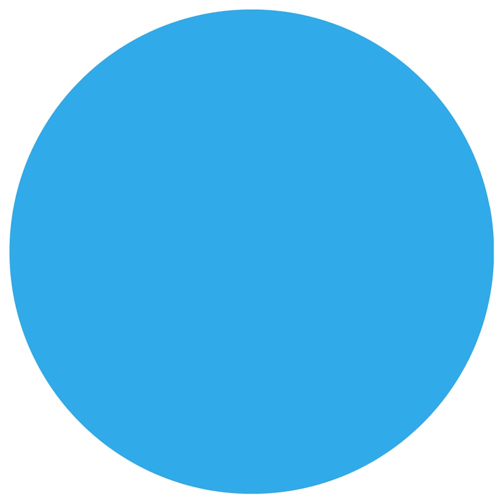 vidaXL Couverture de piscine Bleu 527 cm PE