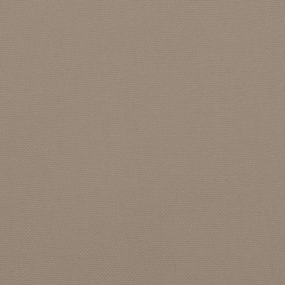 vidaXL Coussin de banc de jardin taupe 150x50x3 cm tissu oxford