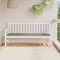 vidaXL Coussin de banc de jardin taupe 180x50x3 cm tissu oxford