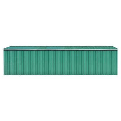vidaXL Abri de jardin Vert 257x779x181 cm Acier galvanisé