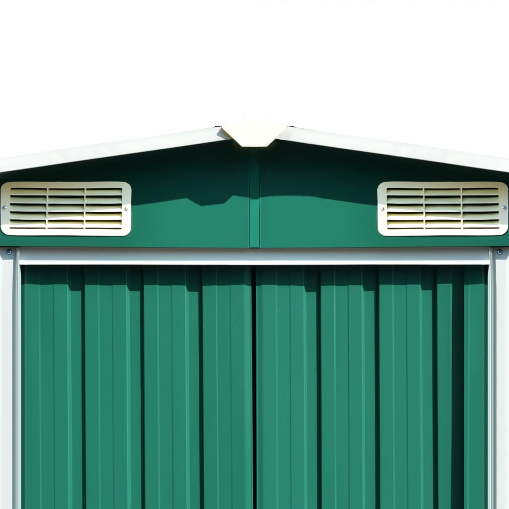 vidaXL Abri de jardin Vert 257x990x181 cm Acier galvanisé