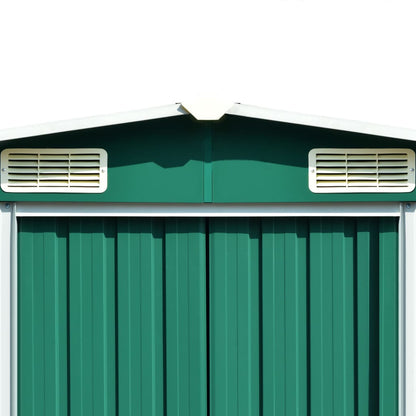 vidaXL Abri de jardin Vert 257x990x181 cm Acier galvanisé