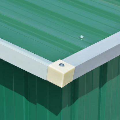 vidaXL Abri de jardin Vert 257x990x181 cm Acier galvanisé
