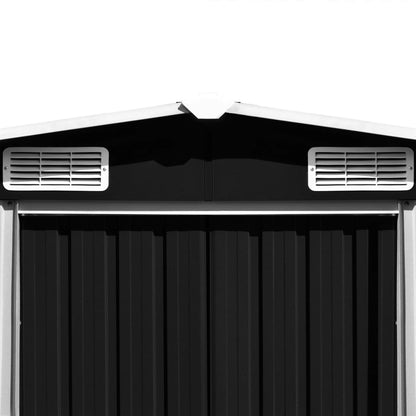 vidaXL Abri de jardin Anthracite 257x990x181 cm Acier galvanisé