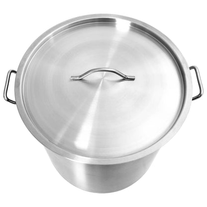 vidaXL Marmite 50 L 40x40 cm Acier inoxydable