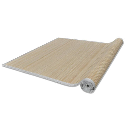 vidaXL Tapis rectangulaires Bambou naturel 4 pcs 120x180 cm