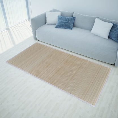 vidaXL Tapis rectangulaires Bambou naturel 4 pcs 120x180 cm