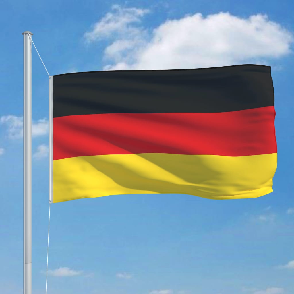vidaXL Drapeau Allemagne 90x150 cm