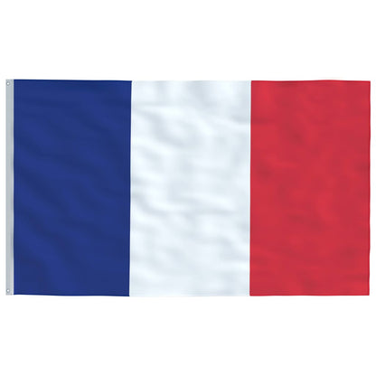 vidaXL Drapeau français 90x150 cm