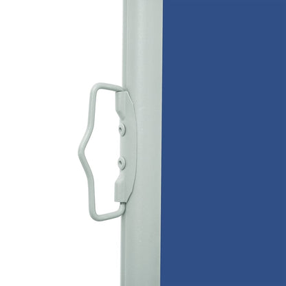 vidaXL Auvent latéral rétractable de patio 140x500 cm Bleu