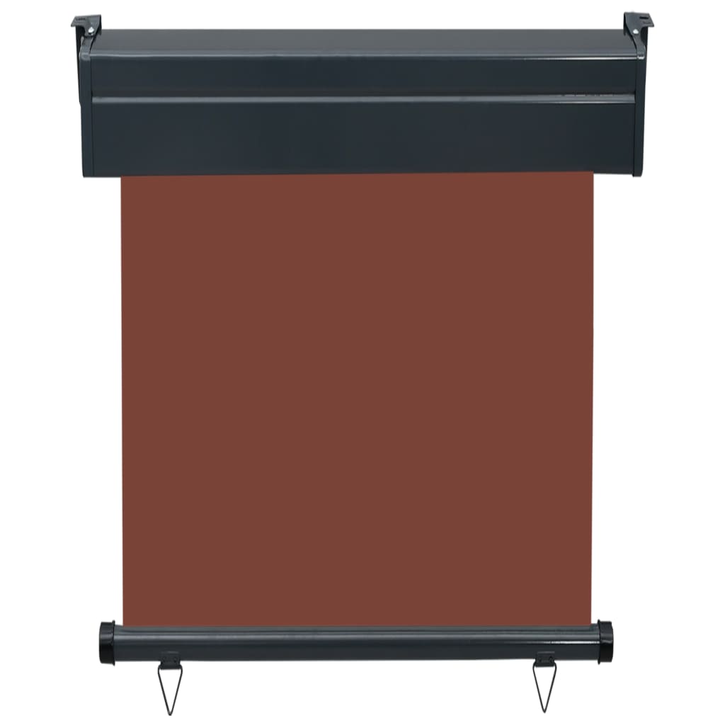 vidaXL Auvent latéral de balcon 65x250 cm Marron