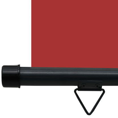 vidaXL Auvent latéral de balcon 140x250 cm Rouge