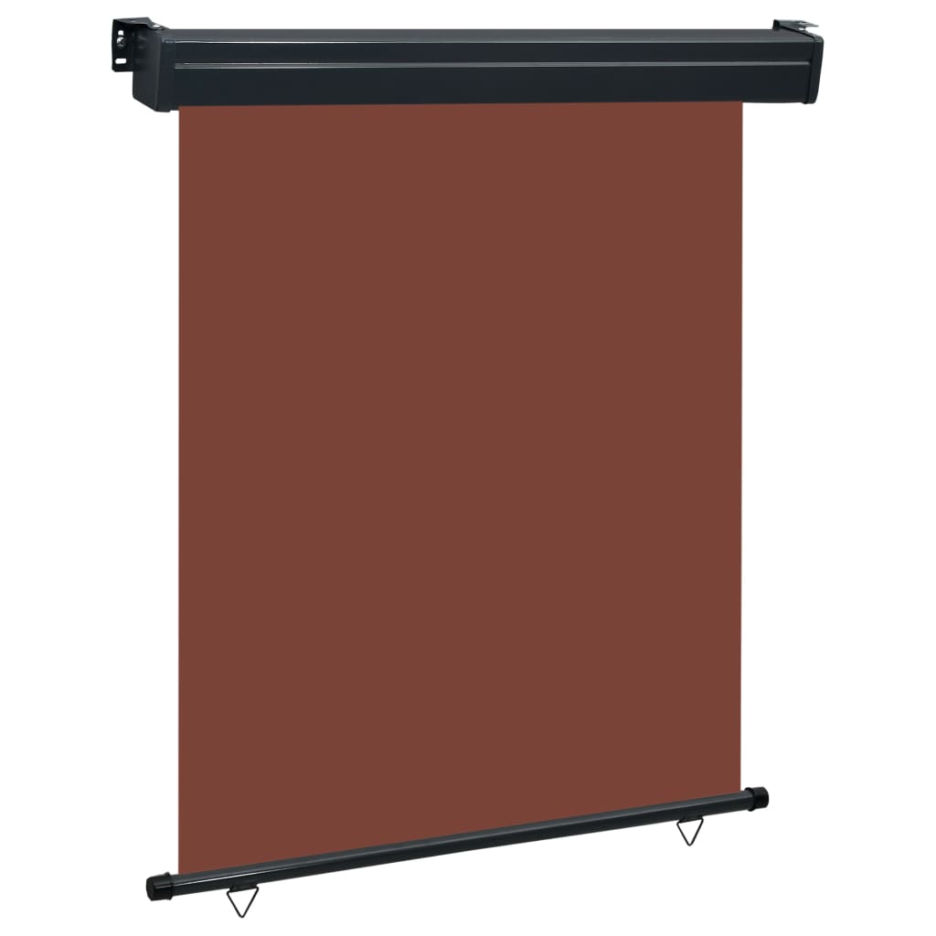 vidaXL Auvent latéral de balcon 140x250 cm Marron