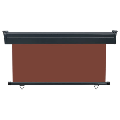 vidaXL Auvent latéral de balcon 140x250 cm Marron