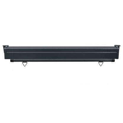 vidaXL Auvent latéral de balcon 140x250 cm Marron