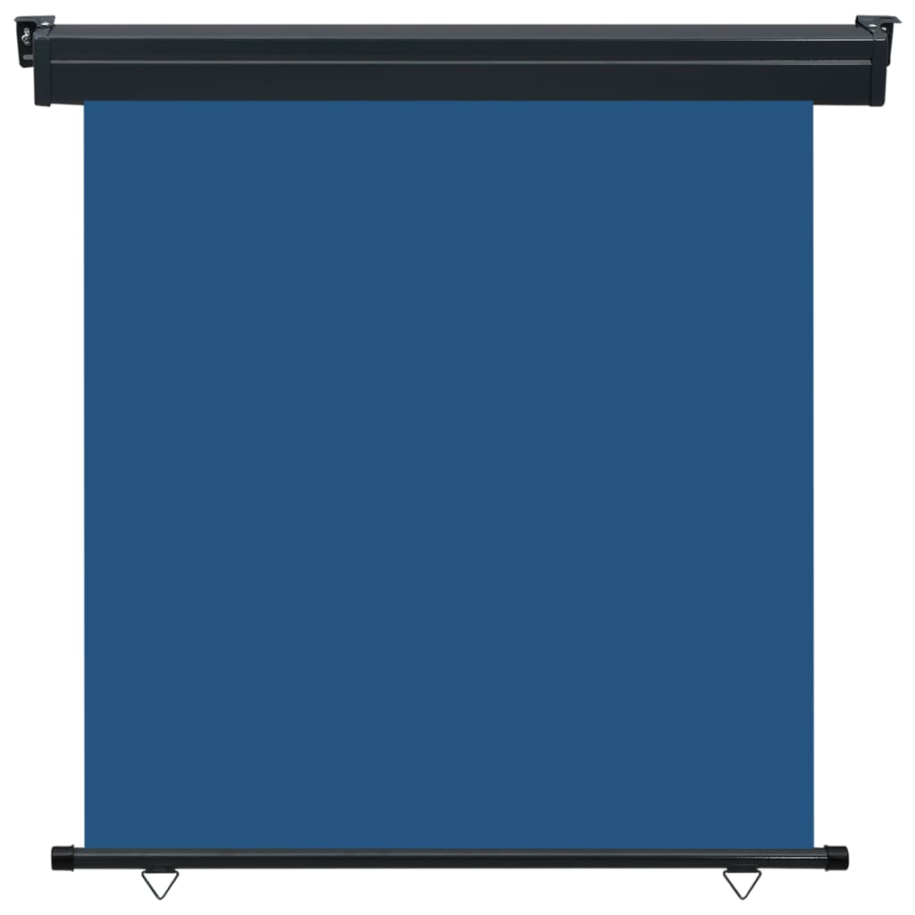 vidaXL Auvent latéral de balcon 160x250 cm Bleu