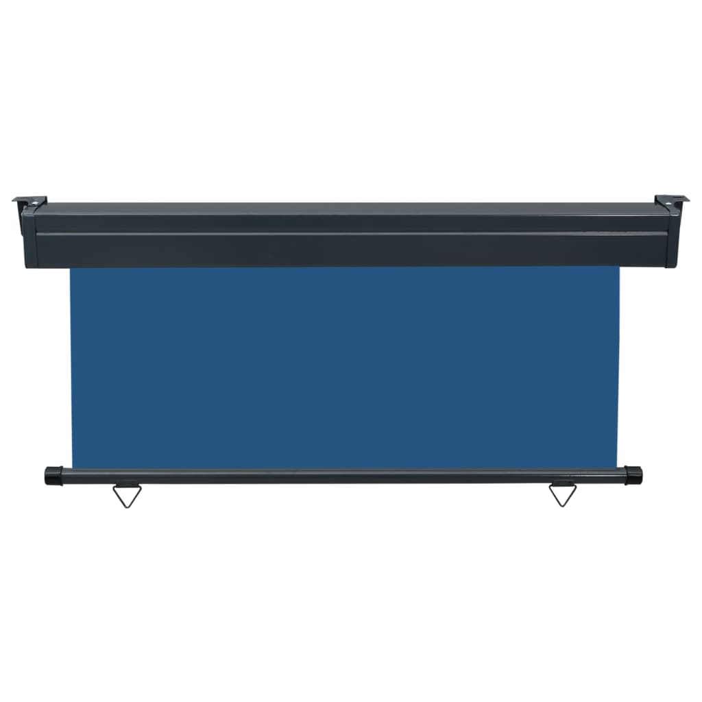 vidaXL Auvent latéral de balcon 160x250 cm Bleu