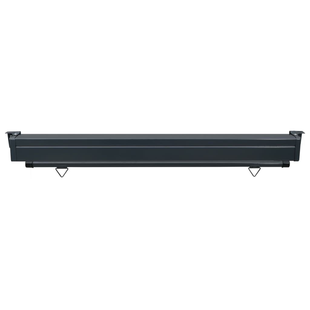 vidaXL Auvent latéral de balcon 160x250 cm Bleu