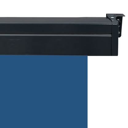 vidaXL Auvent latéral de balcon 160x250 cm Bleu