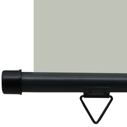 vidaXL Auvent latéral de balcon 170x250 cm Gris