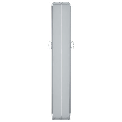 vidaXL Auvent latéral rétractable Rouge 100 x 600 cm