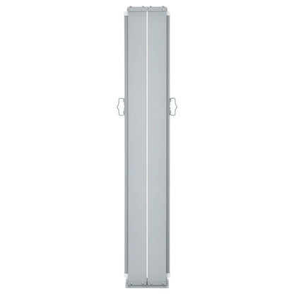 vidaXL Auvent latéral rétractable Crème 140 x 600 cm