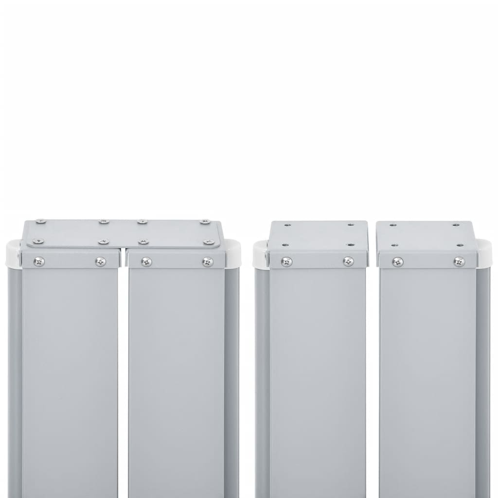 vidaXL Auvent latéral rétractable Anthracite 140 x 600 cm