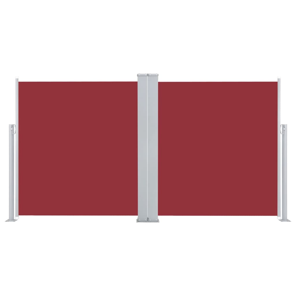 vidaXL Auvent latéral rétractable 170 x 600 cm Rouge