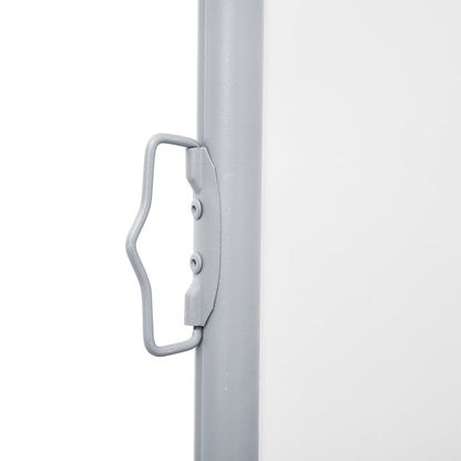 vidaXL Auvent latéral rétractable Crème 100 x 1000 cm