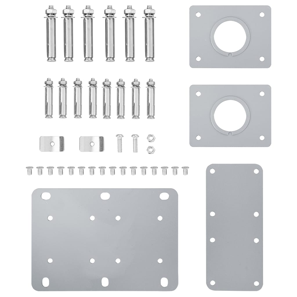 vidaXL Auvent latéral rétractable Rouge 140 x 1000 cm